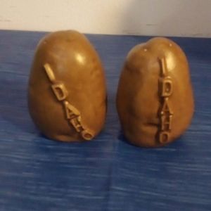 Idaho salt and pepper shaker set